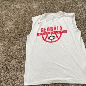 Nike sleeveless Tee (UGA)
